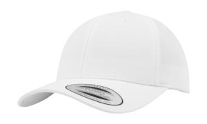 6-panelová šiltovka  Curved Classic Snapback, 000 White