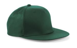 5 panelová šiltovka s rovným šiltom Rapper, 540 Bottle Green