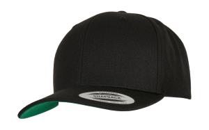 6-panelová detská šiltovka Classic Snapback, 101 Black