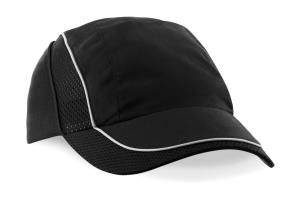Sieťovaná šiltovka so zahnutým šiltom Coolmax®, 101 Black