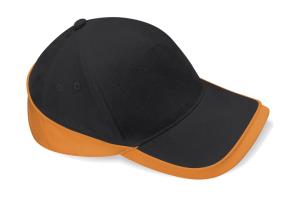 5 panelová šiltovka z bavlny Team, 167 Black/Orange