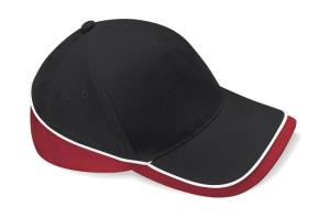 5 panelová šiltovka z bavlny Team, 193 Black/Classic Red/White