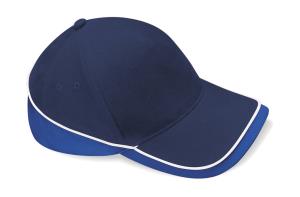 5 panelová šiltovka z bavlny Team, 286 French Navy/Bright Royal/White