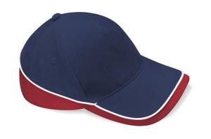 5 panelová šiltovka z bavlny Team, 288 French Navy/Classic Red/White