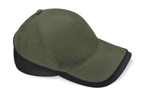 5 panelová šiltovka z bavlny Team, 559 Olive Green/Black
