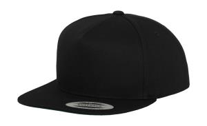 5-panelová šiltovka Snapback Classic Bar, 101 Black