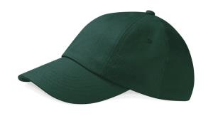 5 panelová šiltovka z bavlny Lorty, 540 Bottle Green