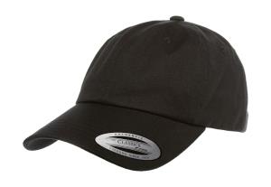 6 panelová šiltovka z bavlny Reb, 101 Black