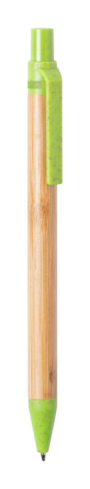 bambusové guličkové pero Roak, limetková