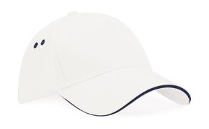 Šiltovka Ultimate 5 Panel so šiltom  Sandwich, 053 White/French Navy
