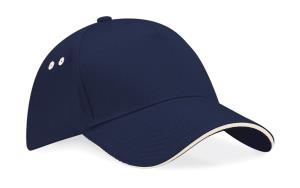 Šiltovka Ultimate 5 Panel so šiltom  Sandwich, 256 French Navy/Putty