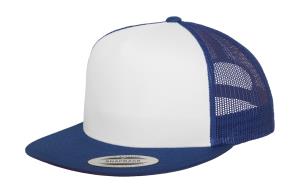 5 panelová šiltovka s rovným šiltom Rec, 380 Royal/White/Royal