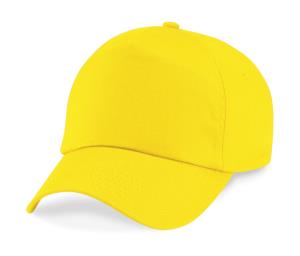 5 panelová šiltovka pre deti Nala, 600 Yellow