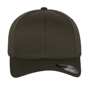 6 panelová šiltovka so zahnutým šiltom Wooly, 166 Dark Grey/Dark Grey