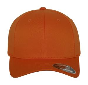 6 panelová šiltovka so zahnutým šiltom Wooly, 410 Orange