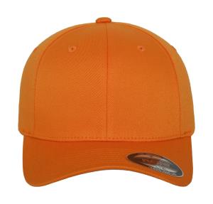 6 panelová šiltovka so zahnutým šiltom Wooly, 413 Spicy Orange