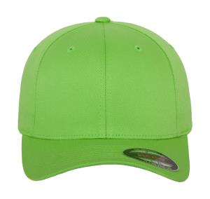 6 panelová šiltovka so zahnutým šiltom Wooly, 504 Fresh Green
