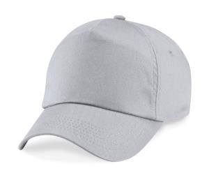 5 panelová šiltovka z bavlny Original, 138 Light Grey