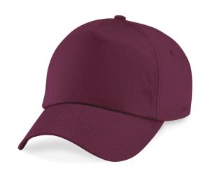 5 panelová šiltovka z bavlny Original, 448 Burgundy