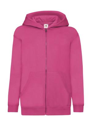 Detská mikina s kapucňou Classic, 439 Fuchsia