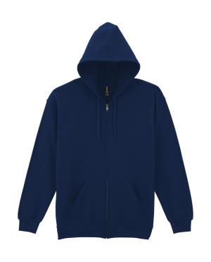 Pánska mikina s kapucňou a zipsom Heavy Blend, 200 Navy