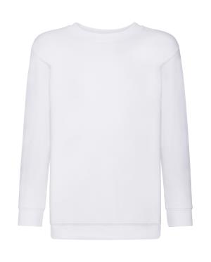 Detská mikina bez kapucne Baskid, 000 White