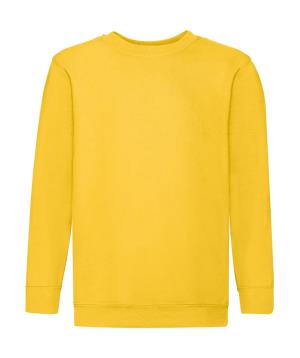 Detská mikina bez kapucne Baskid, 601 Sunflower