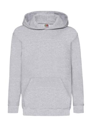 Detská mikina s kapucňou Rapika, 123 Heather Grey