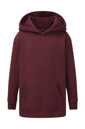 Detská mikina s kapucňou Rinvo, 448 Burgundy