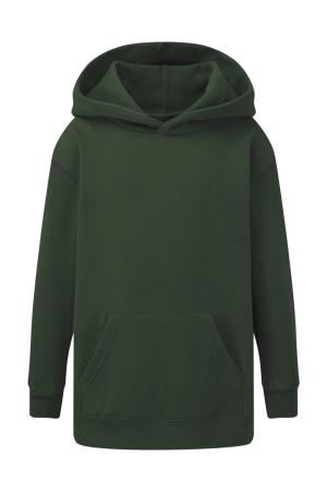 Detská mikina s kapucňou Rinvo, 540 Bottle Green