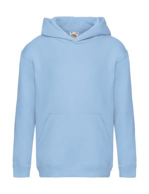 Detská mikina s kapucňou Fezik, 320 Sky Blue