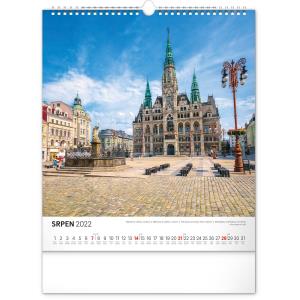 Nástenný kalendár Česká republika 2022, 30 × 34 cm (8)