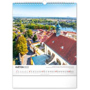 Nástenný kalendár Česká republika 2022, 30 × 34 cm (11)