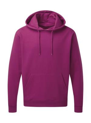 Pánska mikina s kapucňou Motol, 423 Dark Pink