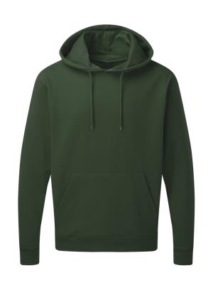 Pánska mikina s kapucňou Motol, 540 Bottle Green
