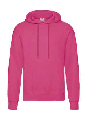 Pánska mikina s kapucňou Classic, 439 Fuchsia