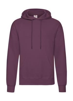 Pánska mikina s kapucňou Classic, 448 Burgundy