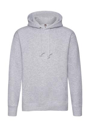 Pánska mikina s kapucňou Premium, 123 Heather Grey