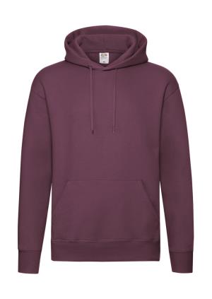 Pánska mikina s kapucňou Premium, 448 Burgundy