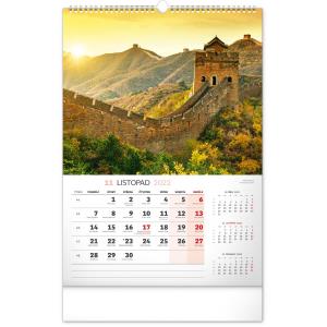 Nástenný kalendár Krajina 2022, 33 × 46 cm (5)