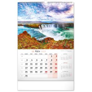 Nástenný kalendár Krajina 2022, 33 × 46 cm (6)