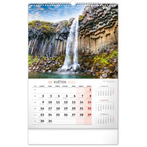Nástenný kalendár Krajina 2022, 33 × 46 cm (11)
