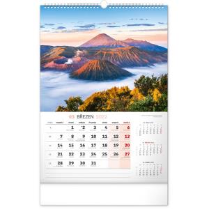 Nástenný kalendár Krajina 2022, 33 × 46 cm (13)