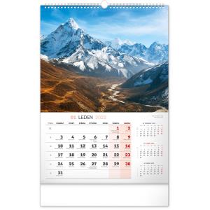 Nástenný kalendár Krajina 2022, 33 × 46 cm (15)