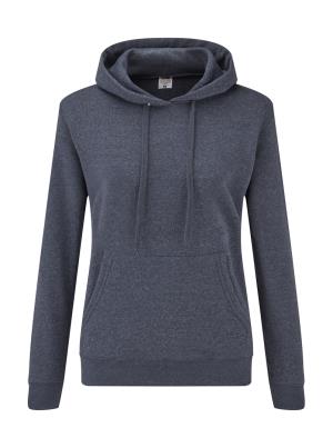 Dámska mikina s kapucňou Colours, 204 Heather Navy