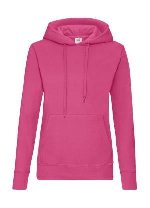 Dámska mikina s kapucňou Colours, 439 Fuchsia