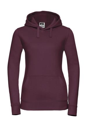 Dámska mikina s kapucňou  Authentic , 448 Burgundy