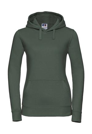 Dámska mikina s kapucňou  Authentic , 540 Bottle Green
