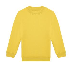Detská unisex mikina bez kapucne ID.332 Crew, 605|Pop Yellow