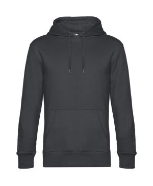 Unisex mikina s kapucňou KING, 108 Asphalt